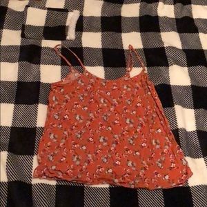 Floral tank top